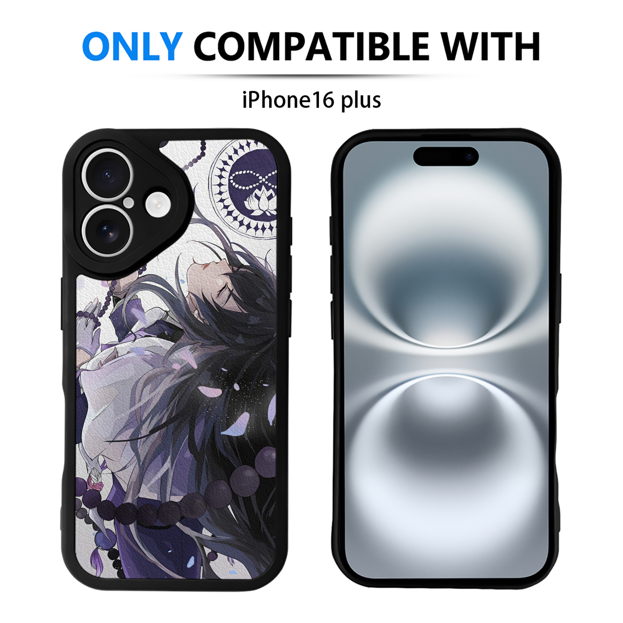 （画像用） 刀剣乱舞 Touken Ranbu 【iPhone 16シリーズ対応】シリコンスマホケース（レザー調） 材質：シリコン